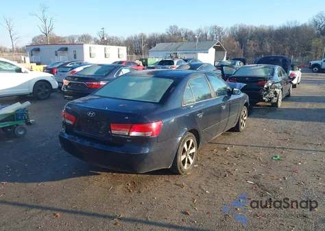 2006 Hyundai Sonata Gls from USA, damaged, VIN 5NPEU46C36H077377